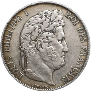 5 Frank Louis Philippe koning der Fransen