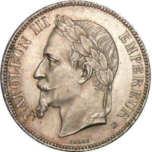 5 frank in zilver napoleon 3