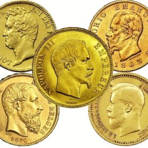 Pièces en or 20 francs union latine