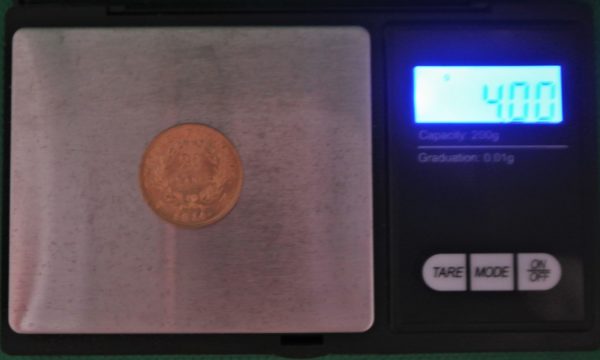 Fausse 20 Francs or