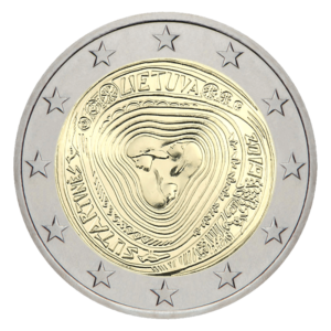 2 euro herdenkingsmunt Litouwen Sutartine