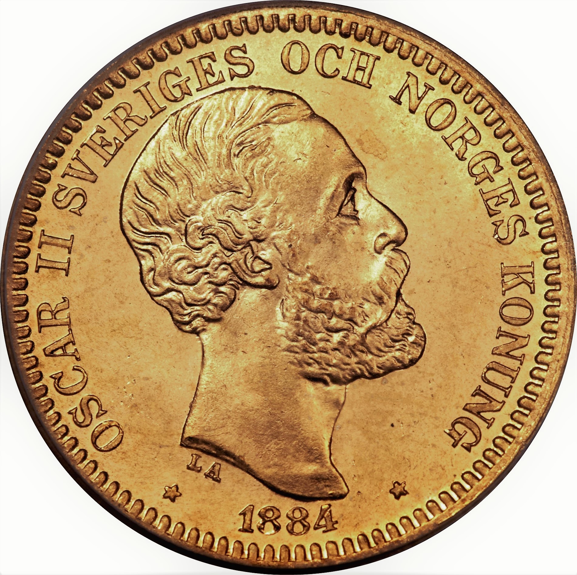20 zweedse kronen Oscar II
