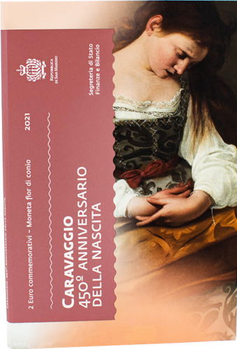 2 euro Caravaggio - San Marino - 2021-3
