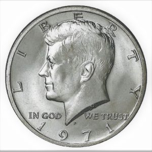 Half dollar JFK