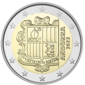 2 euro - Andorra - 2022