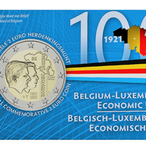 2 euro herdenkingsmunt belgie 2021