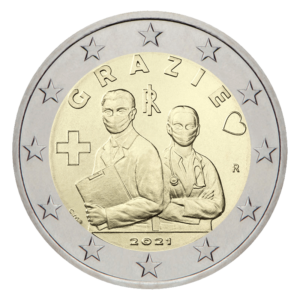 2 euro Grazie - Italië - 2021