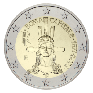 2 euro Rome hoofdstad van Italie 2021