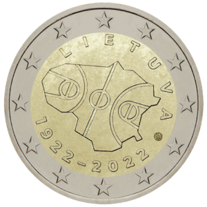 2 euro Basket Ball - Litouwen - 2022