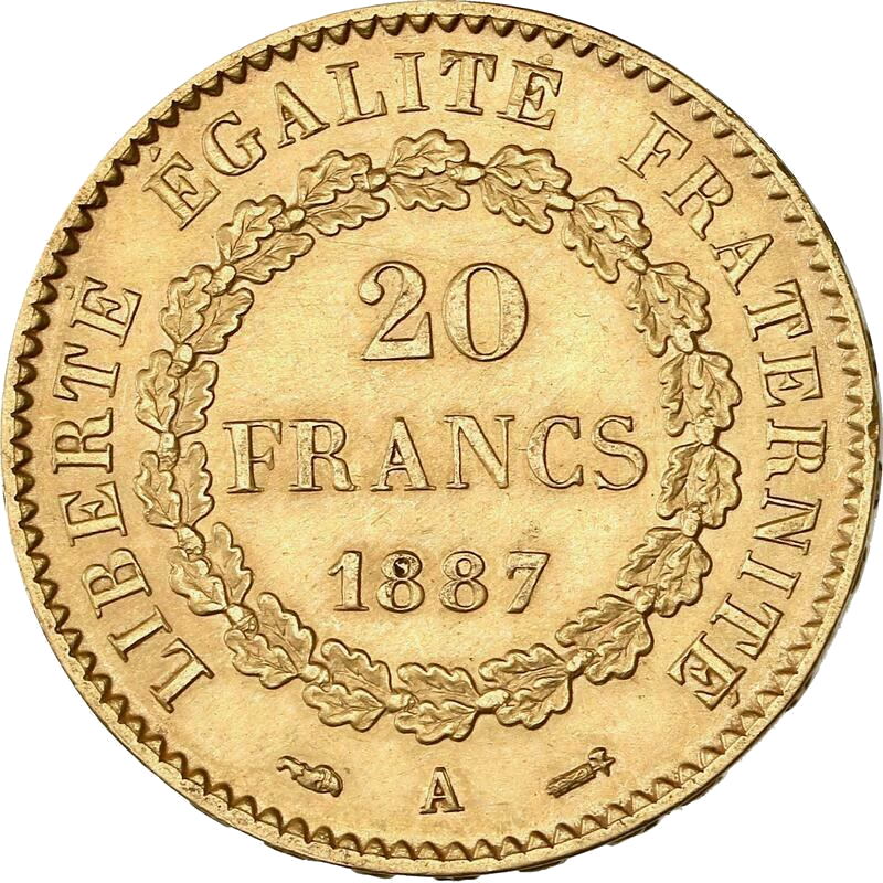 20 Frank goudenmunt Génie Frankrijk