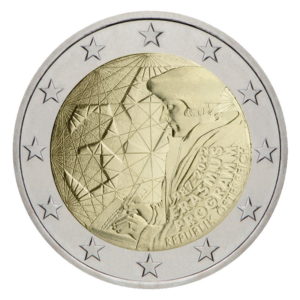 2 euro herdenkingsmunt Erasmus 2022
