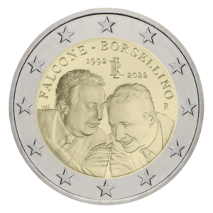 Speciale 2 euromunt Falcone Borsellino