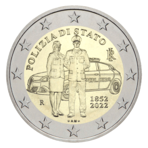 2 euro Politie - Italië - 2022