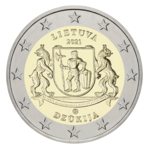 2 euro Dzukija - Litouwen - 2021