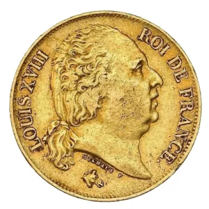20 frank Lodewijk XVIII Koning van Frankrijk