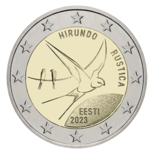 2 euro herdenkingsmunt zwaluw - Estland - 2023
