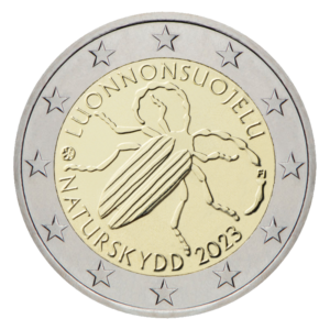 2 euro herdenkingsmunt Natuurbescherming Finland 2023