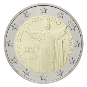 2 euro Paus Paulus VI - Vaticaan - 2022