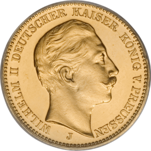 20 mark wilhelm 2 van pruisen