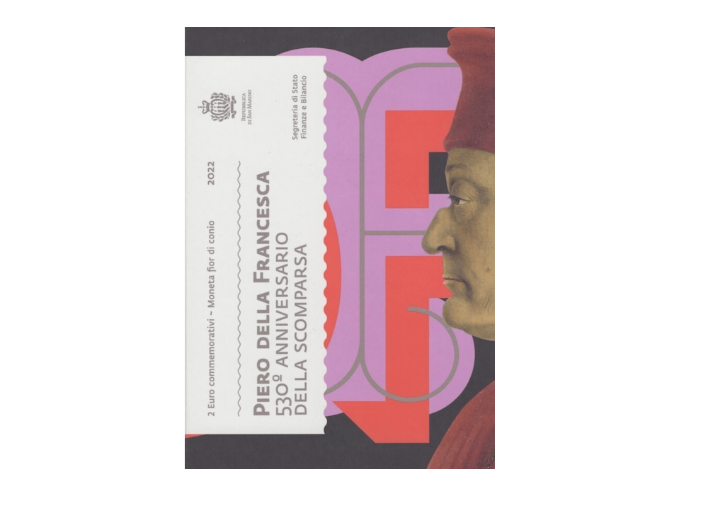 2 euro Piero della Francesca- San Marino- 2022