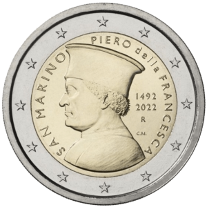 2 euro Piero della Francesca- San Marino- 2022