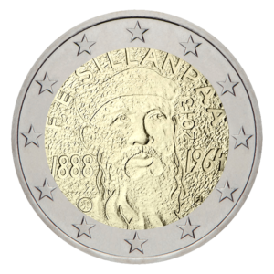 2 euro herkdenkingsmunt Frans Eemil Sillanpää - Finland - 2013