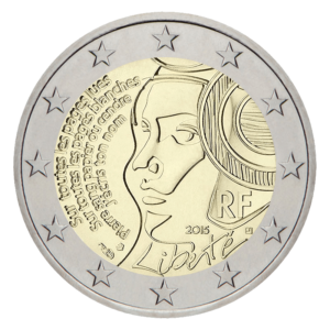 2 euro herdenkingsmunt Fête de la Fédération - Frankrijk - 2015
