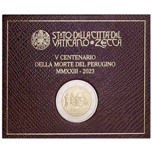 2 euro herdenkingsmunt Perugino - 2023 - vaticaan