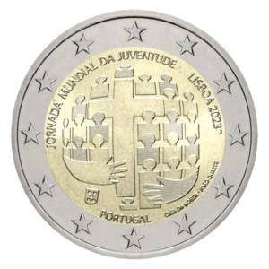 2 euro herdenkingsmunt Wereldjongerendag - Portugal - 2023