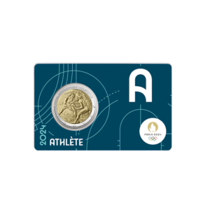 2 euro herdenkingsmunt Olympische Spelen Parijs 2024 - Frankrijk 2024 - coincard