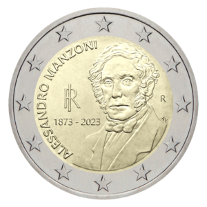 2 euro herdenkingsmunt Alessandro Manzoni - Italië - 2023