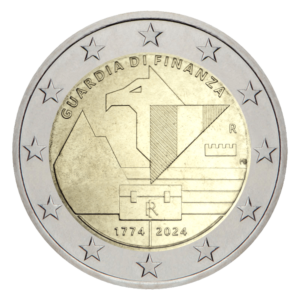 2 euro herdenkingsmunt Guardia di Finanza - Italië - 2024