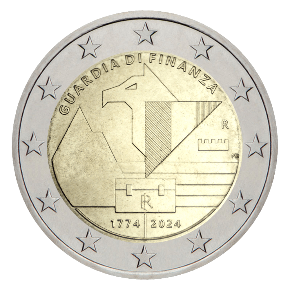 2 euro herdenkingsmunt Guardia di Finanza - Italië - 2024