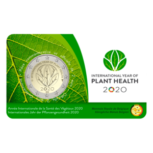 2 euro herdenkingsmunt plantengezondheid - België - 2020