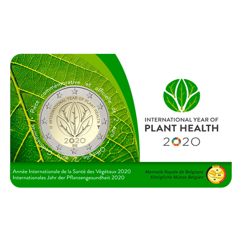 2 euro herdenkingsmunt plantengezondheid - België - 2020