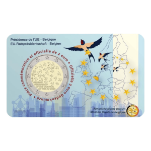 2 euro herdenkingsmunt Belgisch voorzitterschap van de EU - België - 2024