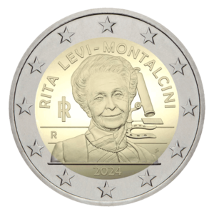 2 euro herdenikingsmunt Rita Levi-Montalcini - Italië - 2024