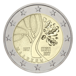 2 euro herdenkingsmunt Weg naar onafhankelijkheid - Estland - 2017