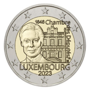 2 euro herdenkingsmunt Kamer van Afgevaardigden - Luxemburg - 2023