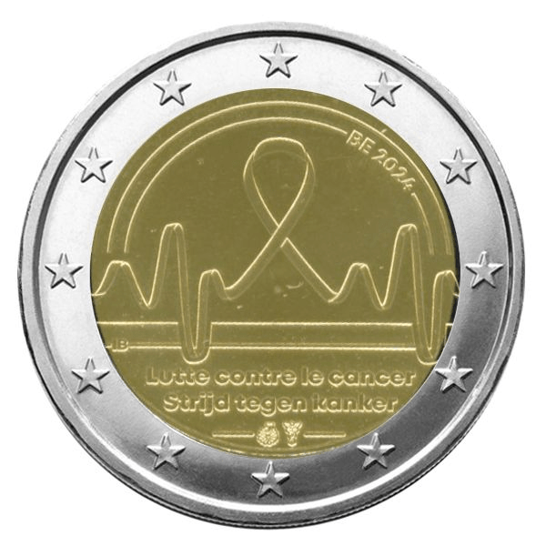 2 euro Strijd tegen kanker - België - 2024